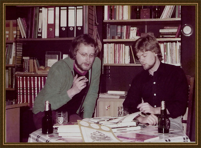 Hans Joachim Alpers (links) und Helmut Krohne (Photo: Archiv RMH.)