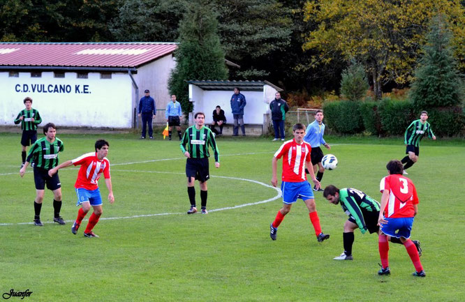 Imagen del partido Vulcano-Laudio B de la temporada 2012-13. Foto: Juanfer.
