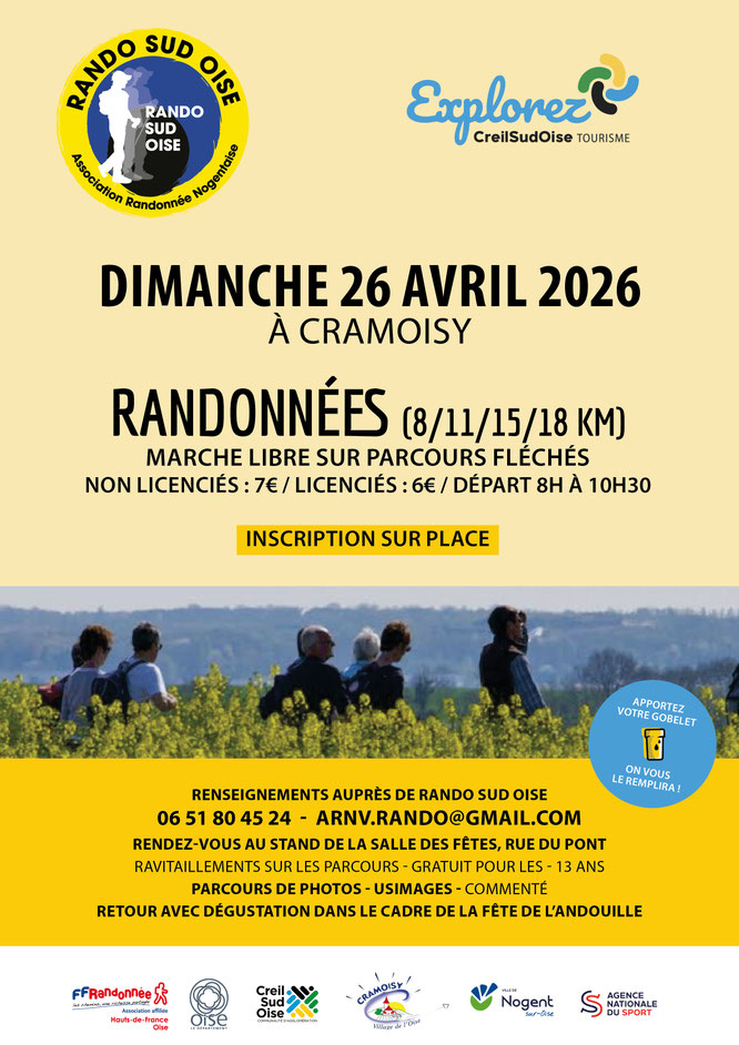 Temps ensoleillé et frais . Plus de 320 participants nombreux participants individuels ou en famille . 4 clubs : Deuil la barre-Pontpoint-Beaumont sur oise et Gouisainville .