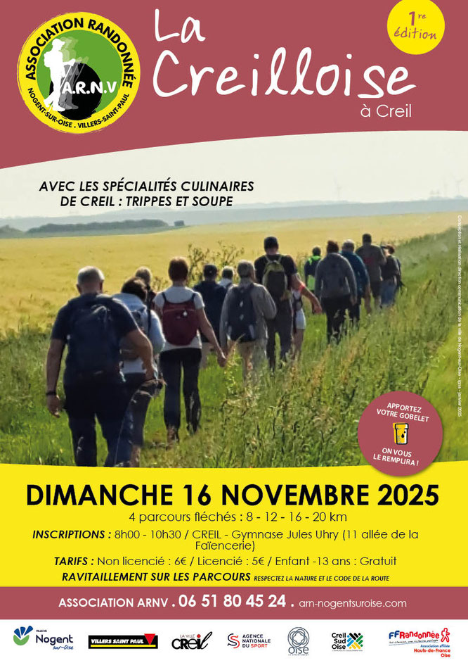 Plus de 255 personnes sous un ciel brumeux et sans pluie . Dégustation Tripes, vin chaud et soupe avec sandwichs . Distances préferèes: 20 et 12 km avec les 8 et 16 km.