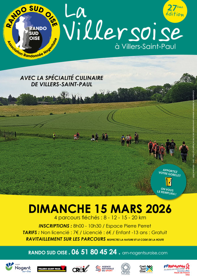 temps ensoleillé - plus de 380 personnes . Nombreux clubs : Foyer rural Bellefontaine -Gouvieux -Villers sous st leu-Beaumont sur oise -Pontpoint - Plastic Omnium. Angicourt et Neilly en thelle -Cinqueux.