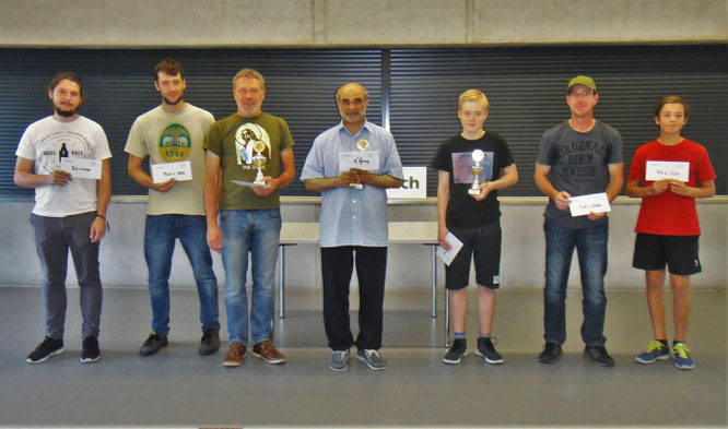 Schach Sieger 2019, Standard-Open Rheinfelden