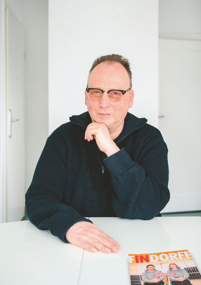 Mathias Rätsch, Mediengesatlter und Verleger von FINDORFF GLEICH NEBENAN