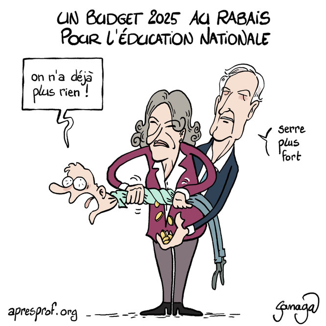 La ceinture se serre de plus en plus pour les professeurs en 2024-2025
