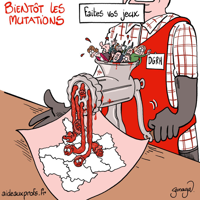 Chaque année les nouveaux professeurs subissent des mutations éloignées de chez eux