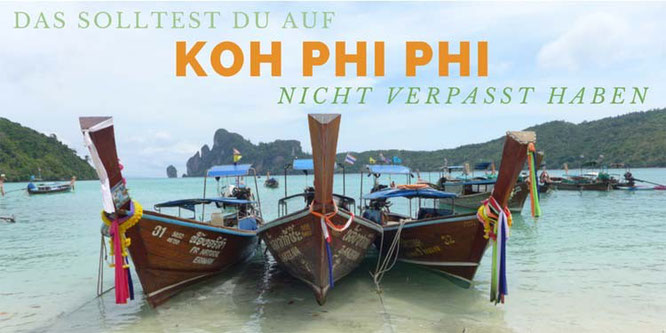 Was tun auf Koh Phi Phi