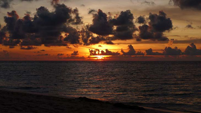 Puka Beach Boracay Sunset