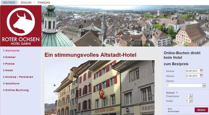 hotels solothurn