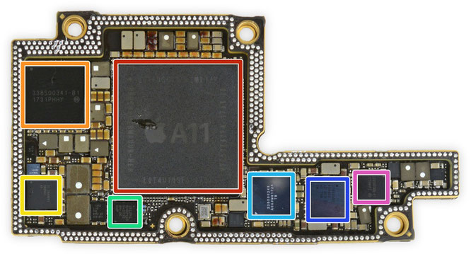 Iphone X Pcb Layout - PCB Circuits