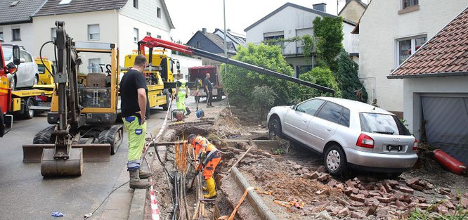 In Bliesransbach stehen nach dem Unwetter Familien praktisch vor dem Nichts.