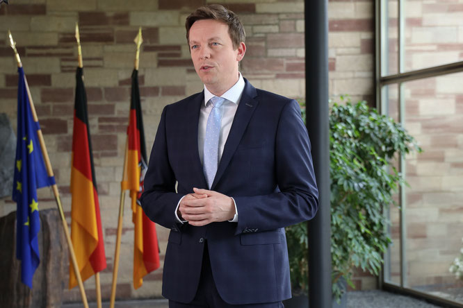 Tobias Hans, Ministerpräsident des Saarlandes.