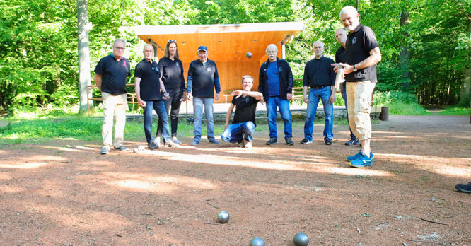 Am Waldhaus in Sitterswald wird ab Dienstag wieder Boule gespielt.