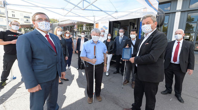 Auftaktveranstaltung am 9.9.2020 am Busbetriebshof.