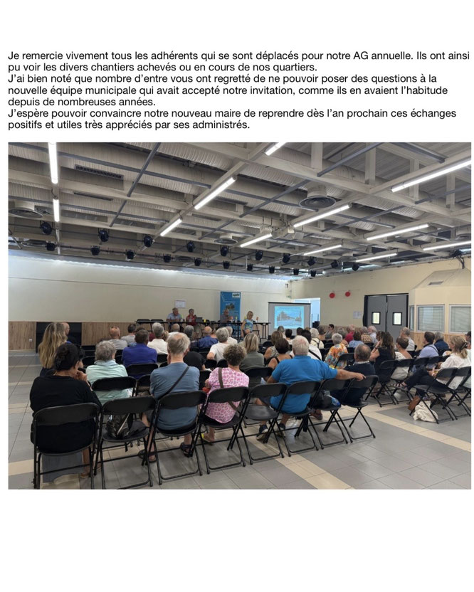 Ariane Chapuzot Présidente ABCV