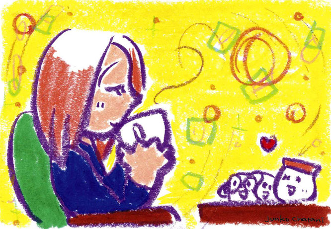 茶谷順子 イラスト コーヒーブレイクイラスト