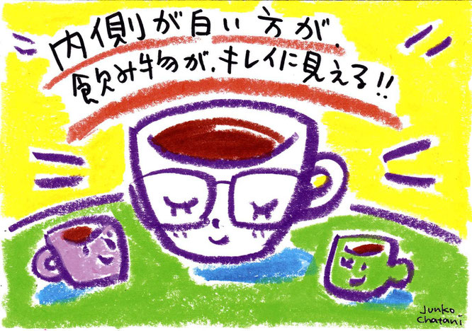 茶谷順子 コーヒーイラスト コーヒーカップイラスト