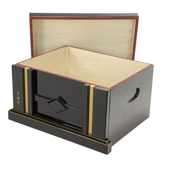 雅峰作 兜8号収納箱飾り（6L22-AA-759）収納箱内部