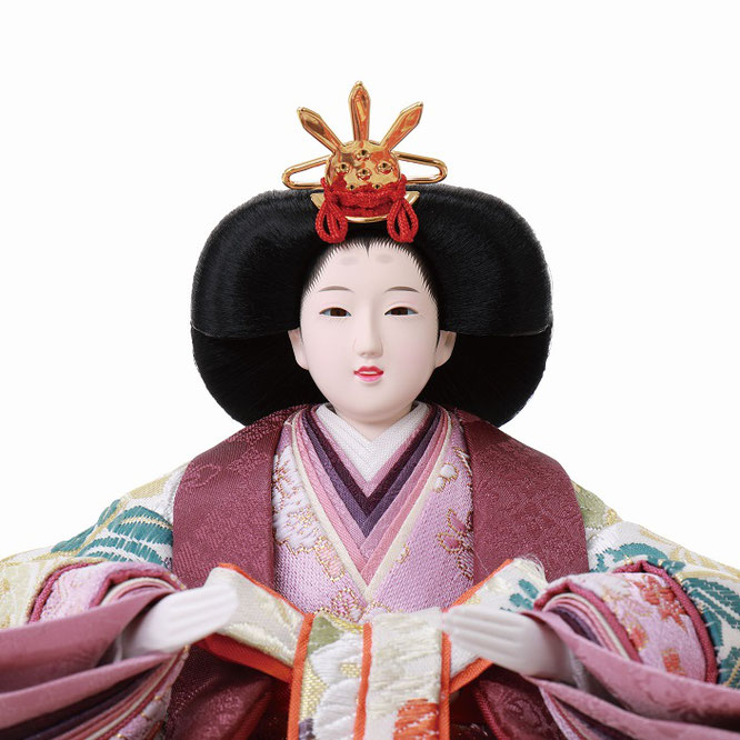 ひな人形 親王飾り（4L11-HH-103）女雛（顔）