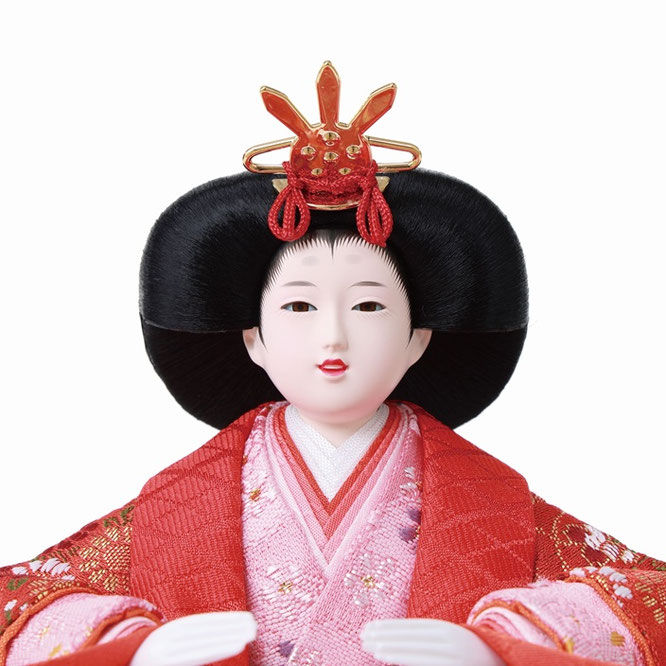 ひな人形 親王飾り（4M11-HH-190）女雛（顔）
