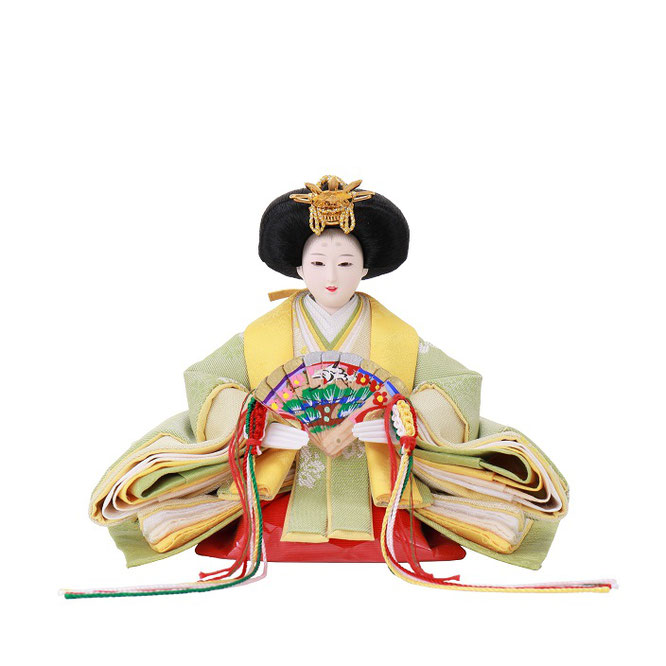 ひな人形 親王収納箱飾り（4L12-AA-248）女雛（顔）