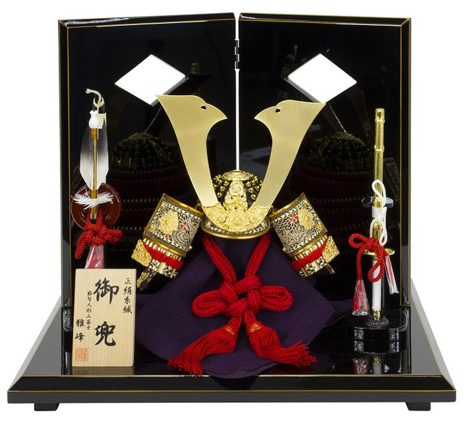雅峰作 兜8号平飾り（6L21-AA-232）