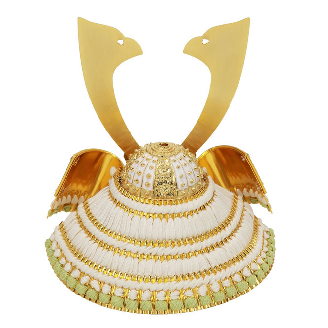 雅峰作 兜7号収納箱飾り（6M22-ST-736）兜単品（背面）