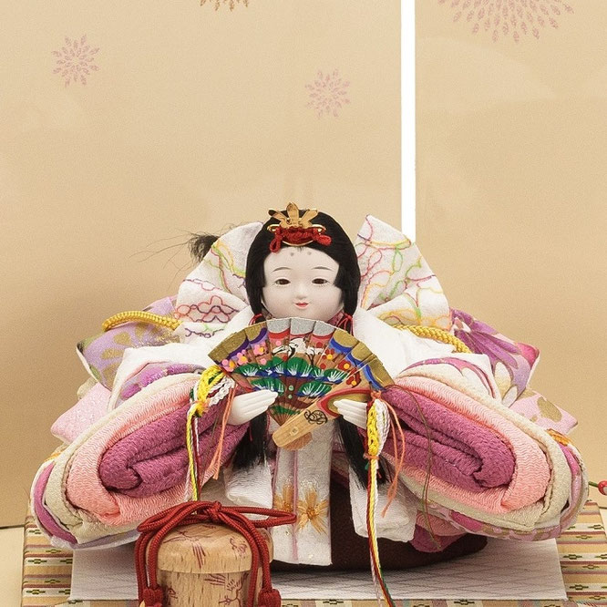 ひな人形 親王飾り ころろ ショコラ＆ベリー - 伽楠（かなん）