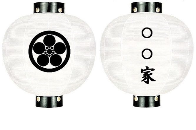 家紋と家名入れイメージ