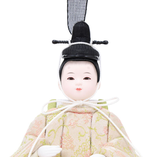 ひな人形 木目込親王飾りケース入（4M30-CN-806）男雛（顔）