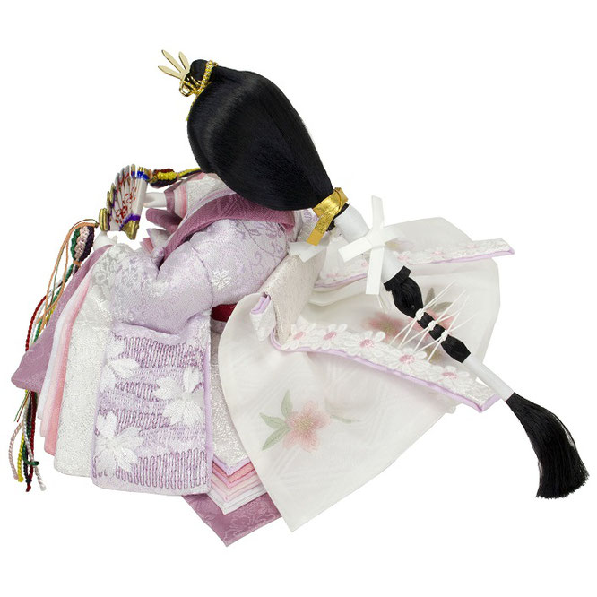 山口政子作ひな人形 親王飾り（4L11-AA-171）女雛（衣裳）