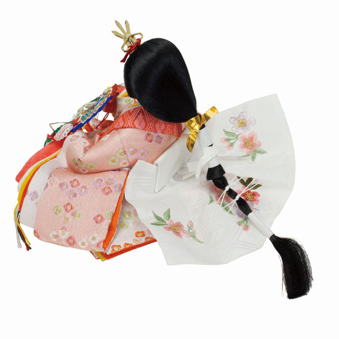 ひな人形 親王収納箱飾り（4M12-GT-243）女雛（衣裳）