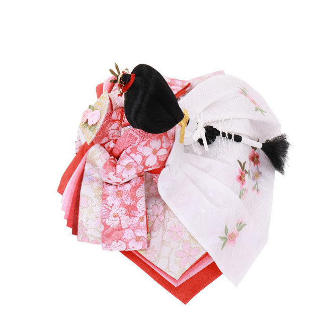 ひな人形 五人収納箱飾り（4L16-GT-601）女雛（衣裳）