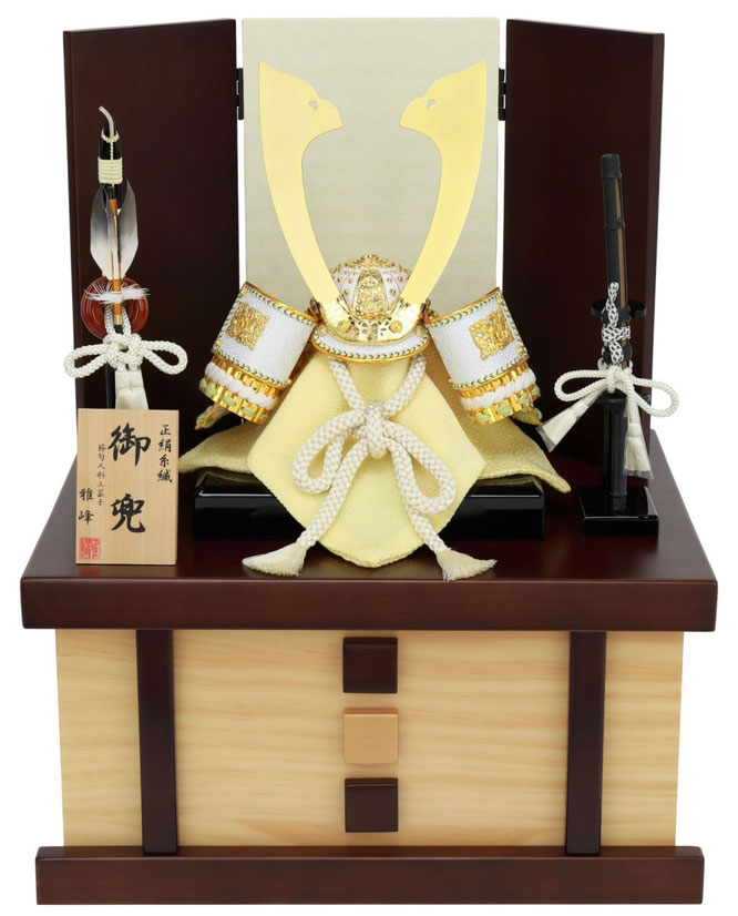 雅峰作 兜7号収納箱飾り（6M22-ST-736）
