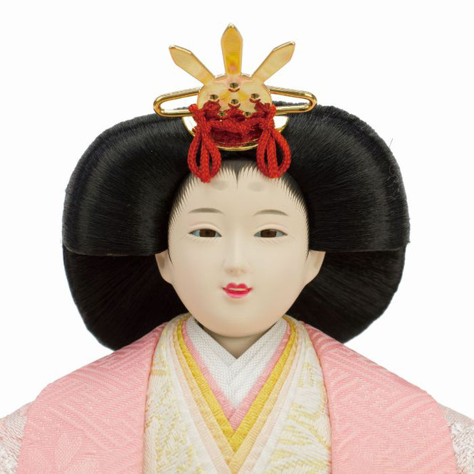 ひな人形 親王飾り（4L11-AA-188）女雛（顔）
