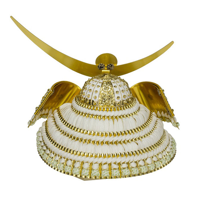 雅峰作 兜8号収納箱飾り（6L22-HH-712）兜単品（背面）