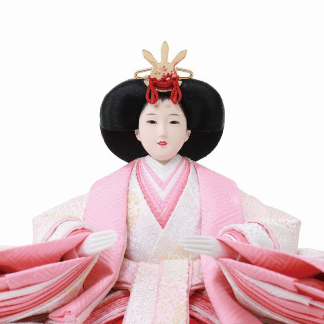 ひな人形 親王飾り（4L11-AA-177）女雛（顔）