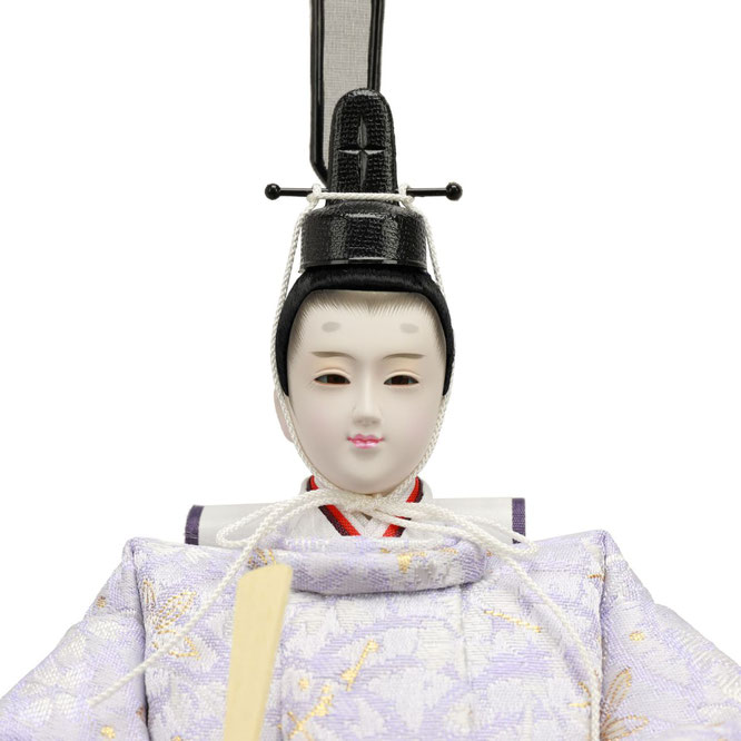 ひな人形 親王飾り（4M11-GT-147）男雛（顔）