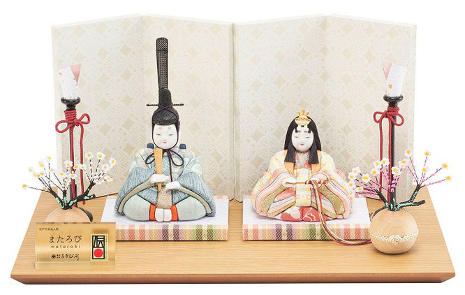 またろび 親王飾り「月」