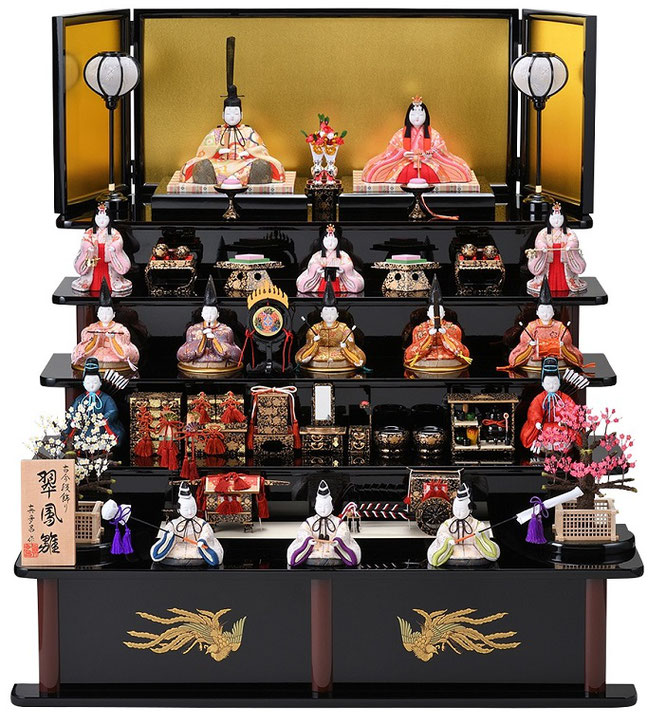定価20.9万 〈真多呂人形〉松翠立雛 ひな人形 定価20.9万 〈真多呂人形〉松翠立雛ひな人形