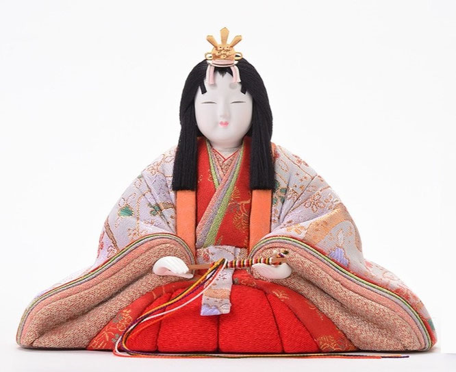 真多呂作ひな人形 親王飾り 弥生雛セット　女雛