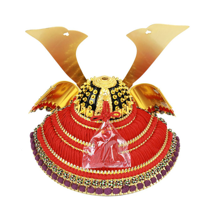 雅峰作 兜10号収納箱飾り（6M22-GT-719）兜単品（背面）