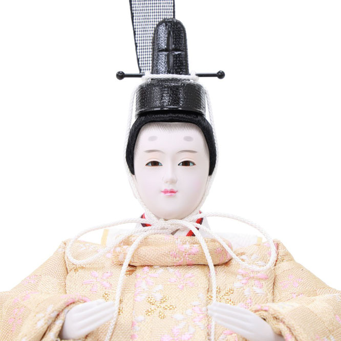 ひな人形 親王飾り（4M11-GT-199）男雛（顔）