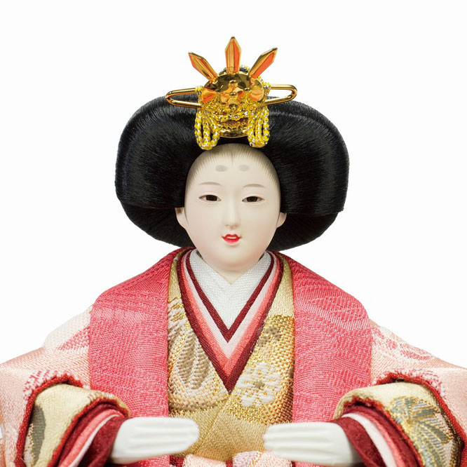 ひな人形 親王飾り（4L11-GT-196）女雛（顔）