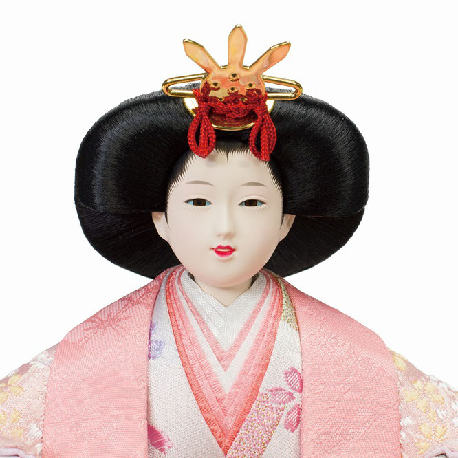 ひな人形 親王飾り（4L11-GT-155）女雛（顔）