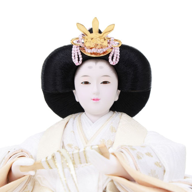 ひな人形 親王飾り（4M11-ST-178）女雛（顔）