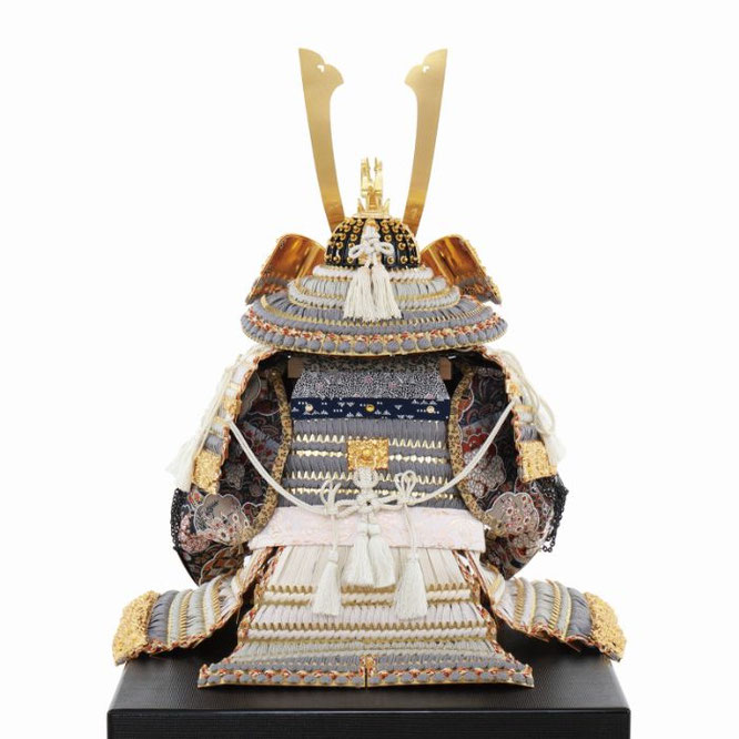雅峰作 鎧12号平飾り　鎧単品（背面）