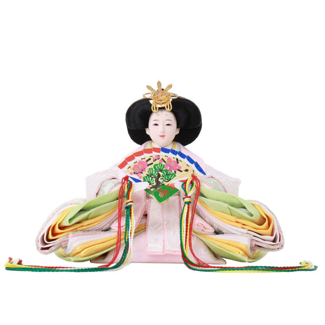ひな人形 親王飾り（4M11-ST-114）女雛（顔）