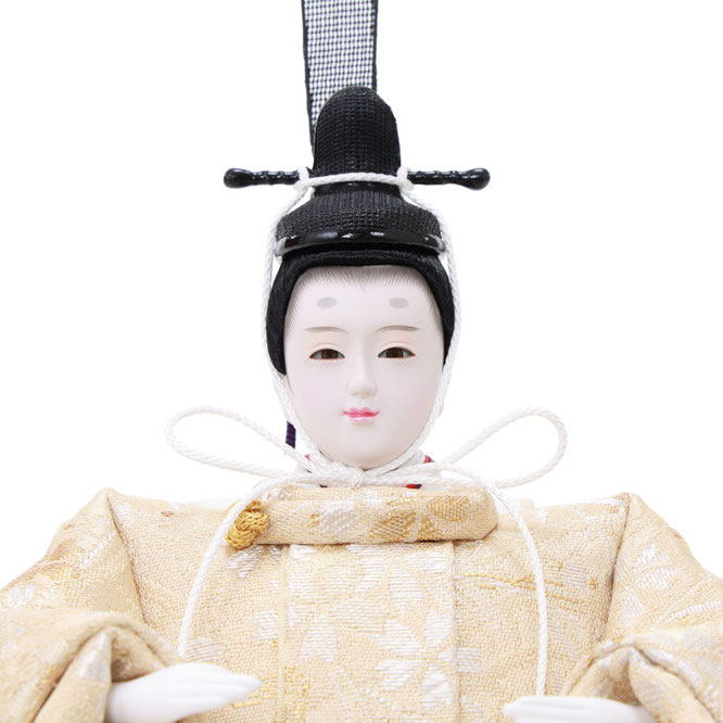 ひな人形 親王飾り（4M11-GT-146）男雛（顔）