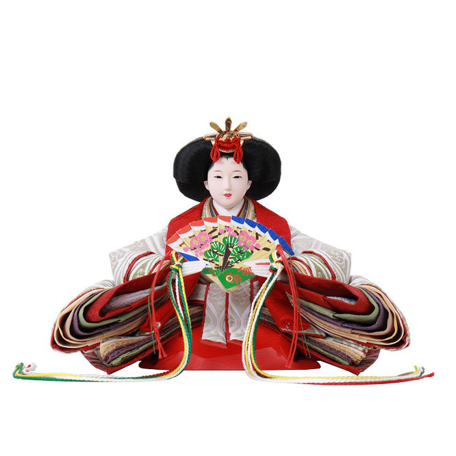 ひな人形 親王飾り（4L11-GT-119）女雛（顔）