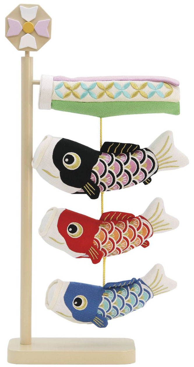 室内鯉飾り ミニミニ 夏色（651-126）